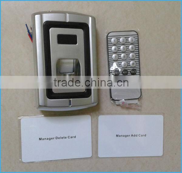 Remote Control Fingerprint RFID Reader with wiegand26