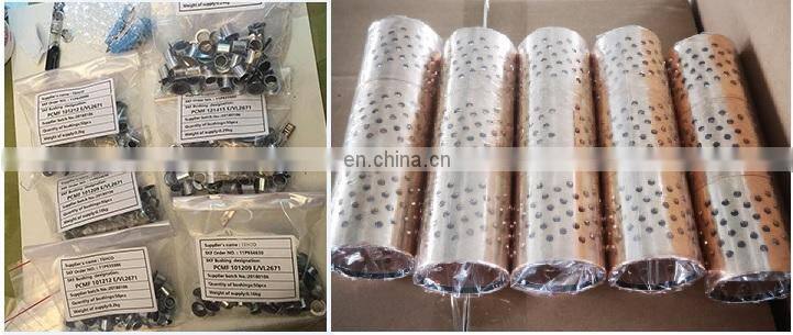 DX Sliding Bearing POM Plastic mixture Composite Bearing Bimetal Bushing