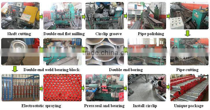 belt conveyor steel roller for bulk material handling systems