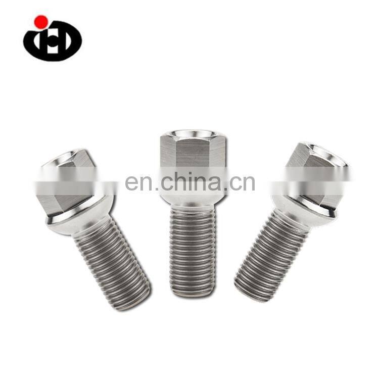 Jinghong High Quality Titanium Alloy Automotive Hub Bolt Wheel Hub Bolt