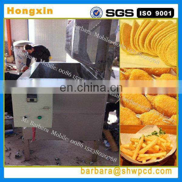 Factory supply Single Tank Fried Chicken French Fries Commercial Gas Deep Fryer Machine