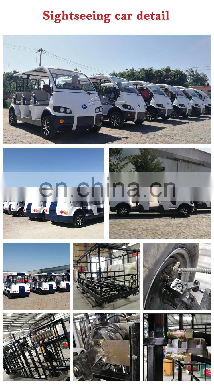 Electric Battery Car manufacturer Tourist Sightseeing Touring car For Sale