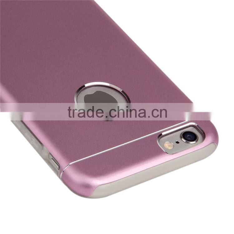 2016 For iPhone 6s plus cell phone cases,combo aluminum +tpu back covers cases for iPhone 6s plus