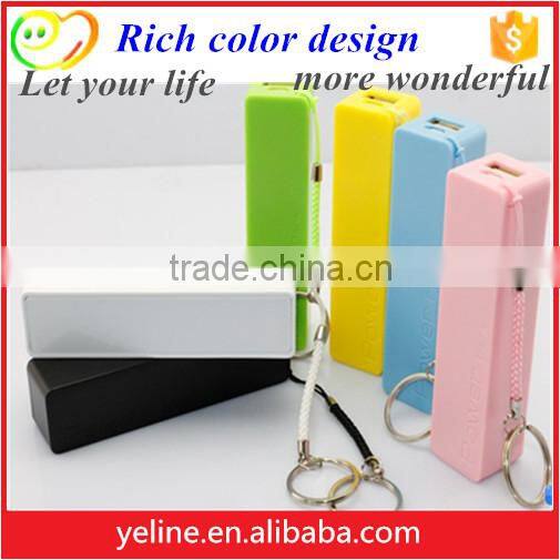 Lipstick size power banks for huawei 7i/mate 8/P9