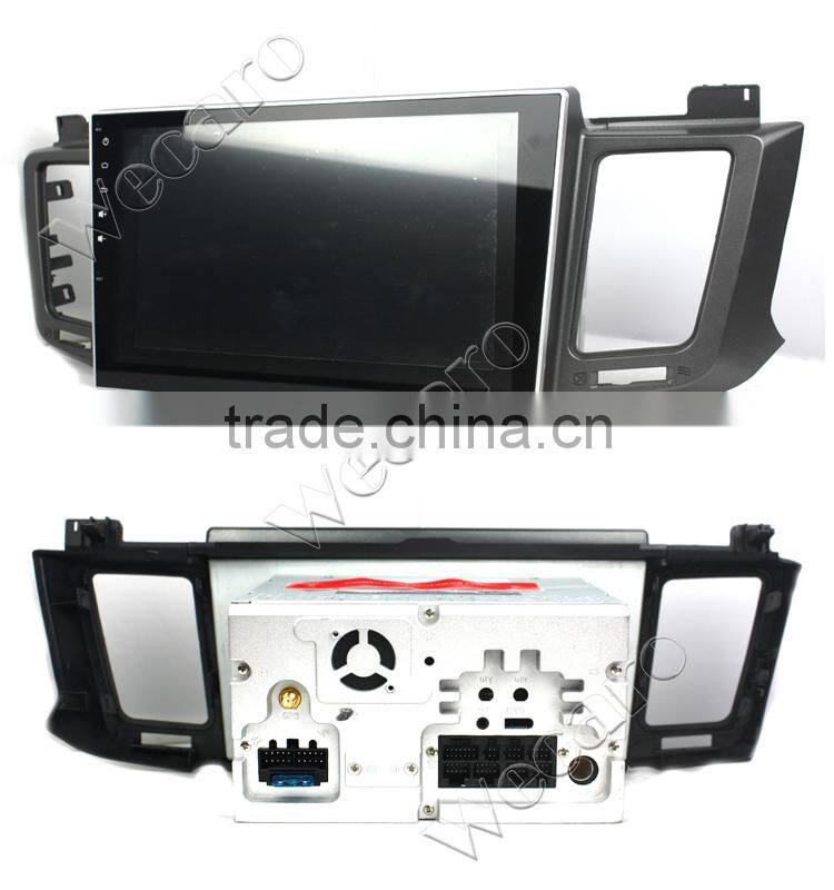 Wecaro WC-TR1063 10.1" Android 4.4.4 car stereo 2 din for toyota rav4 can-bus dvd radio gps 1080p 2013-2015