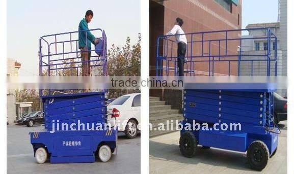 walking hydraulic used electric scissor lift