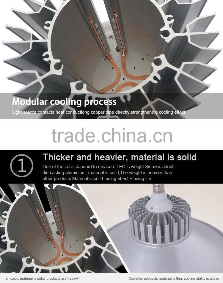 Aluminum Alloy Lamp Body Material and Pure White Color Temperature(CCT) 300w led high bay