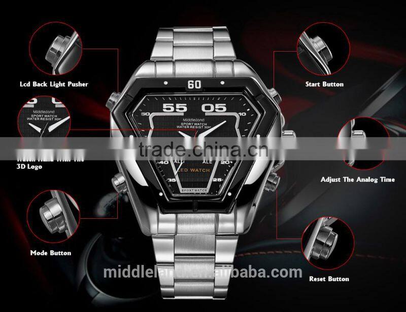 2015 FASHION WATCH for men online discount designer MIDDLELAND wrist watches for sale