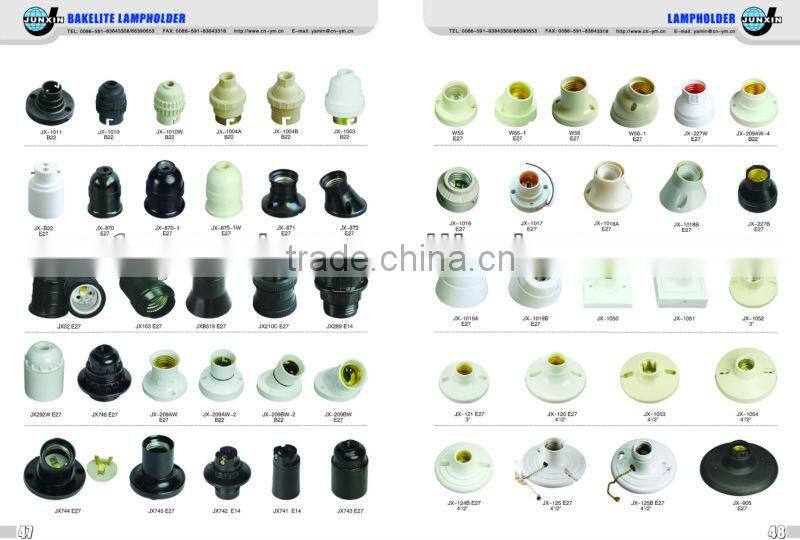 Best Selling!!! bakelite lampholder JX103 E27