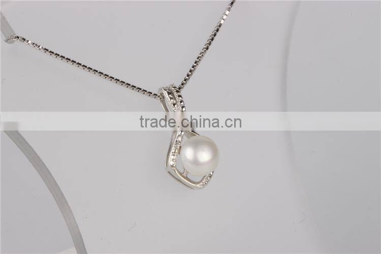 lasest zircon pearl 925 silver pendant manufacturers