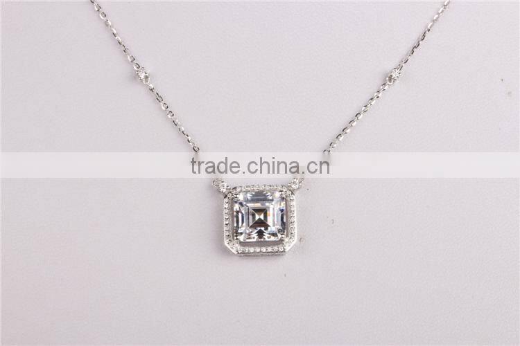 925 sterling silver jewelry, zircon pendant wholesale in PANYU
