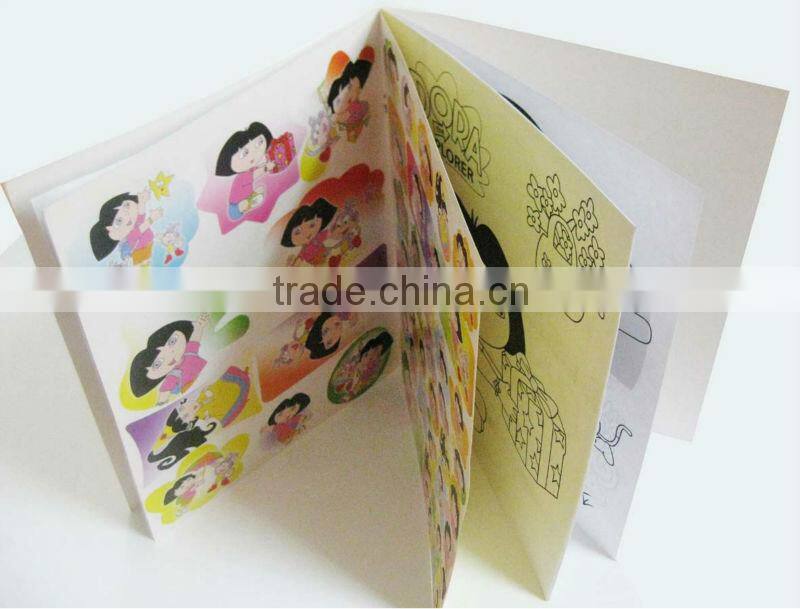 cartoon flower pvc wall deco sticker