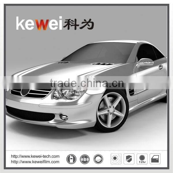 Protection car window cover film for UV rejection and heat insulation,2ply