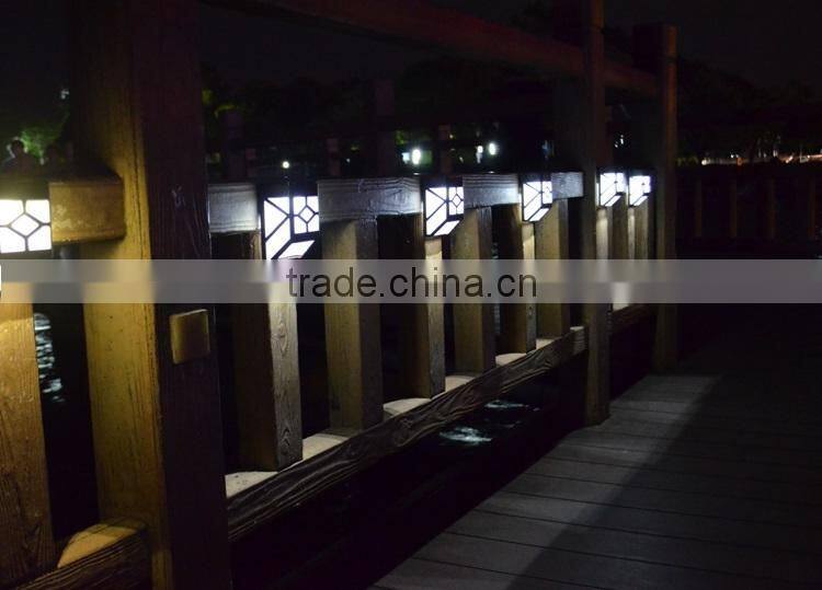 Solar wireless wall outdoor led gardens replacement lamp