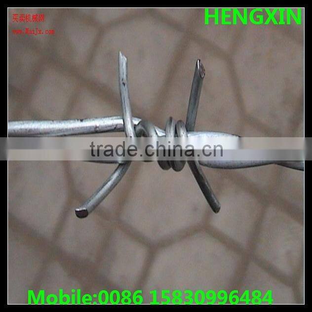 weight of barbed wire per meter length