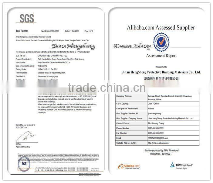 Hot Sale Interior Decorative Corner Protectors for Shipping / Plastic Protesctor Manufacturer