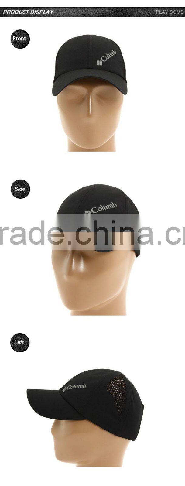 Blank sport man air breathability outdoor plain baseball cap hat