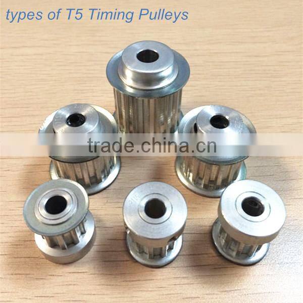 China supplier 20 teeth 10mm belt width T5 Timing Pulley