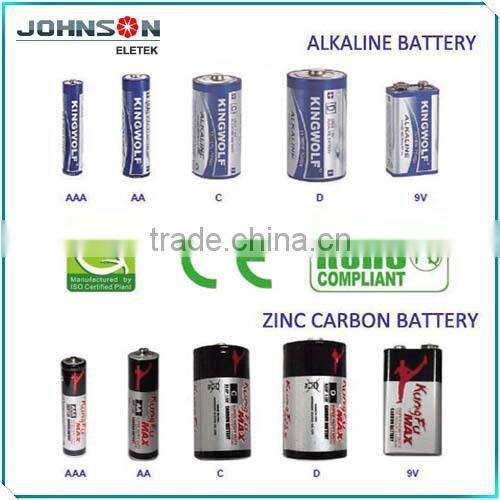 6V 4R25 zinc carbon european battery