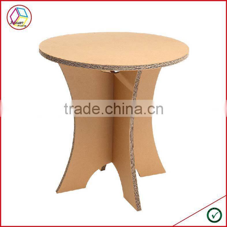 High Quality Round Cardboard Table