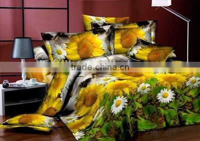 3D Printed 230TC Cotton Bedding Sets for Double Bed