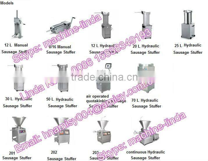 2013 new electric sausage stuffer