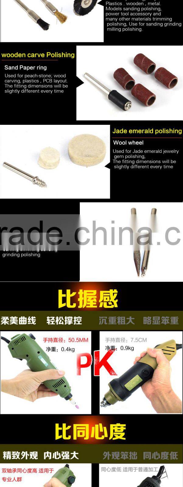 LAOA electrical diamond drill driver nail art construction drilling manicure tools