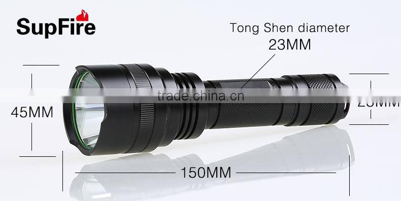 Rechargeable XML R5 LED Aluminum Flashlight