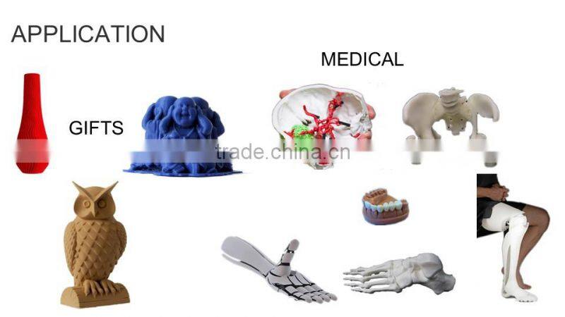 BESSEN PLUS Professional high quality 3d printer machine with CE certificate, 3d printer