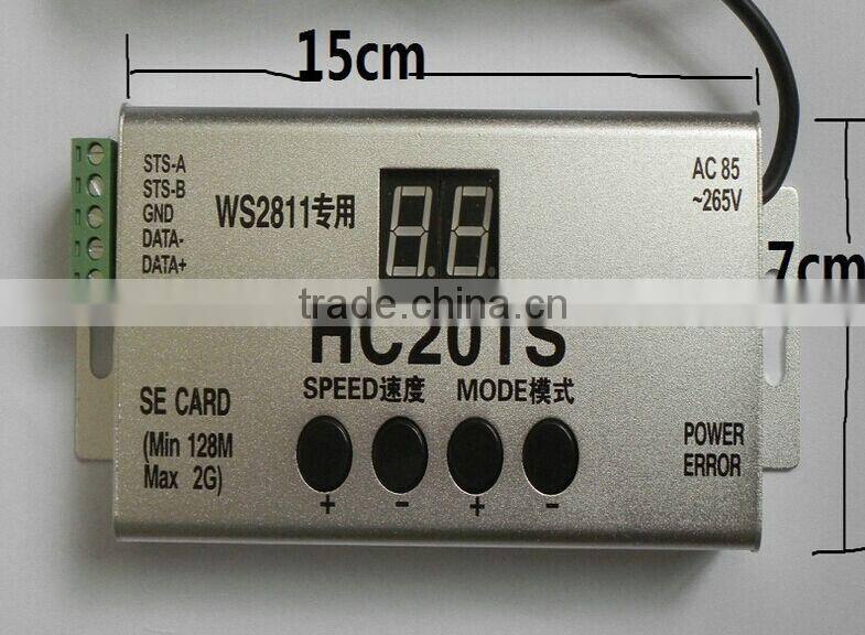 HC201 LED controller for Pixel Lights,rgb led pixel controlleR