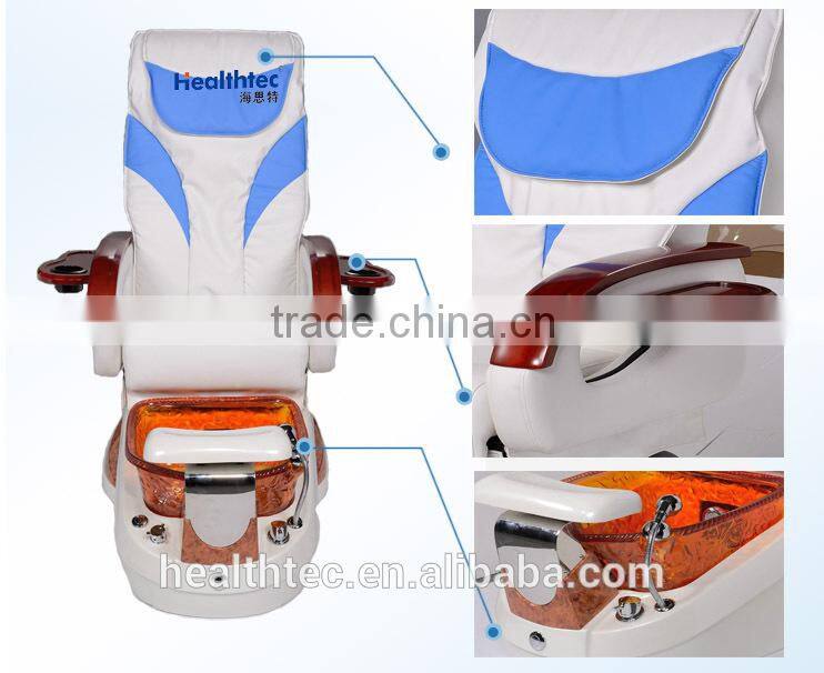 Acetone proof crystal tub pedicure equipment ionic cleanse