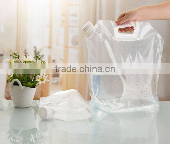 8L big emergency water bag,food grade PE foldable water bag