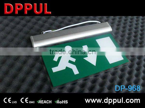 2016 Popular Rechargeable LED Exit Sign DP968