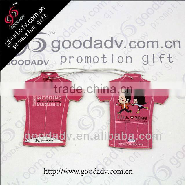 Hanging scent paper card cartoon car shape paper car air freshener