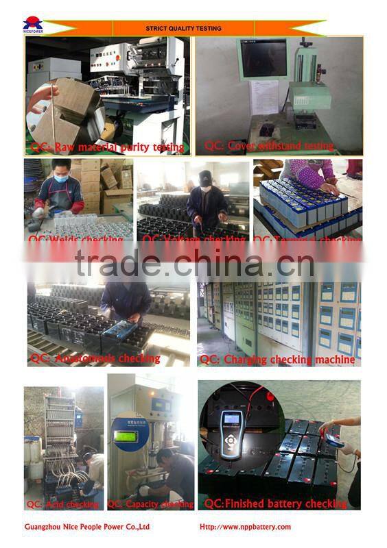 12V 20AH Maintennce Free Sealed Lead Acid E-bike battery