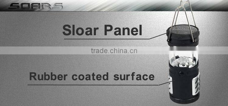 Solar Power Super Bright 12 LED Solar Camping Lantern