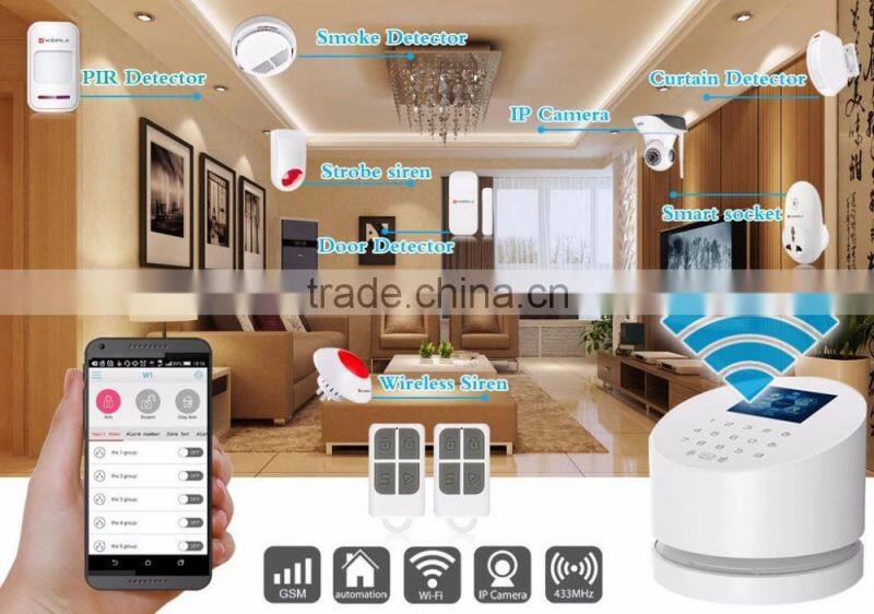 Factory promotion for new KERUI W2 smart home alarm system
