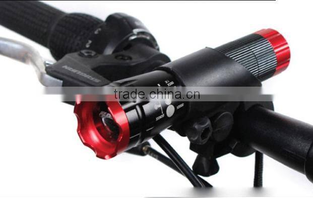 Cree Q5 focus adjustable bicycle light hot cycling accessories