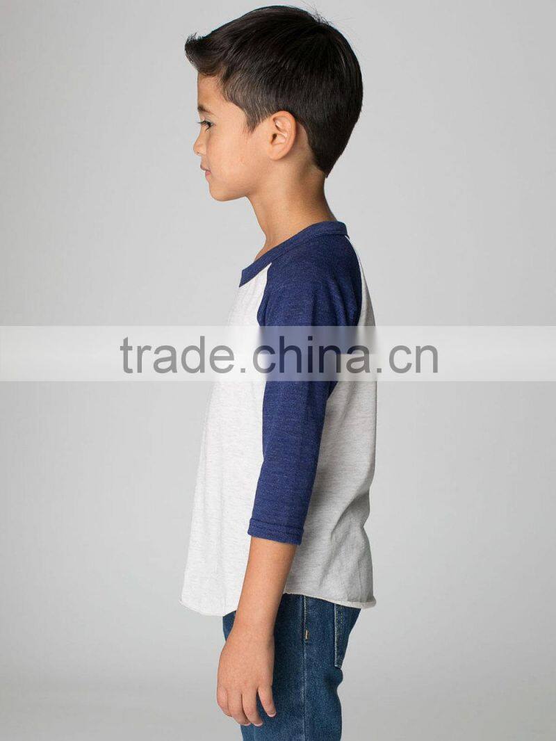 Good quality exquisite design 3/4 sleeve boys pant shirts for MOQ 50pcs