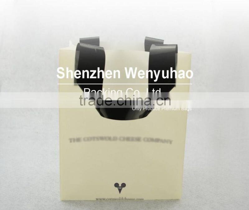 shenzhen reusable custom size side gusset stand up plastic bag with custom printing
