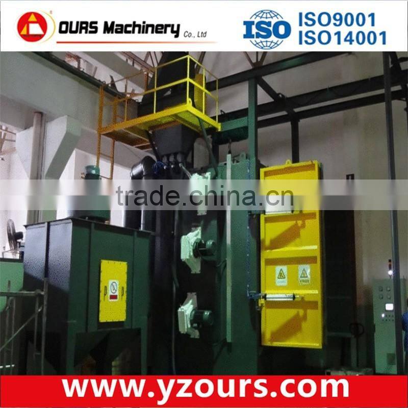 High cost efficiency shot blast machine for steel products