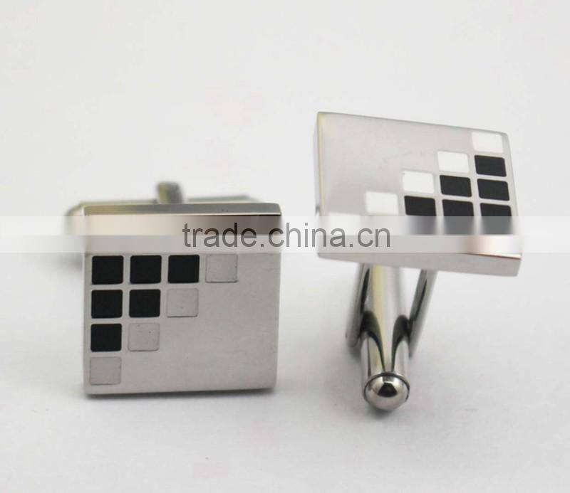 Stainless Steel Fashion Men Shirt Custom Cufflink