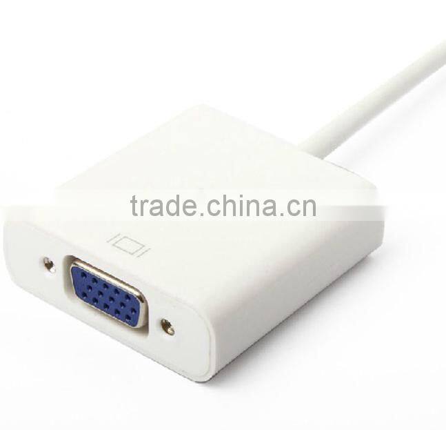 High quality Mini DP to VGA Converter Cable