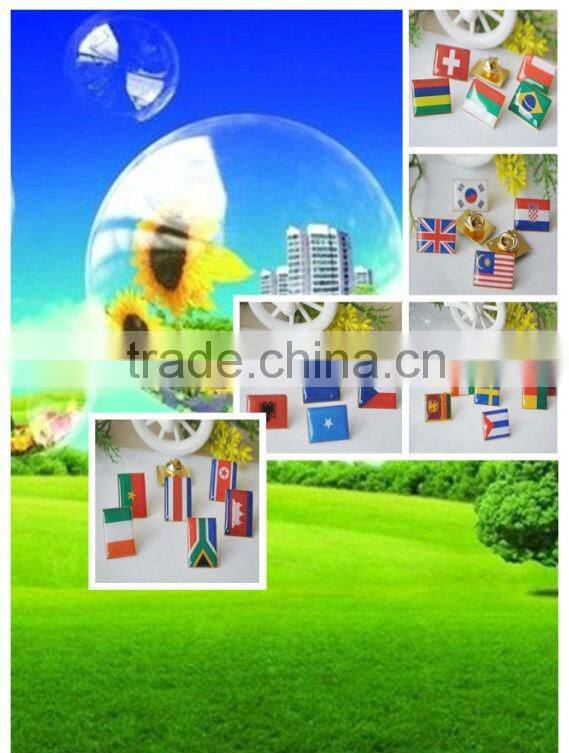 England epoxy flag badge with pin