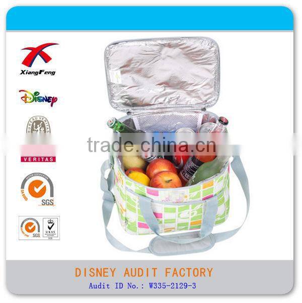 600D soft cooler bag shoulder lunch cooler bags women cheap cooler bag