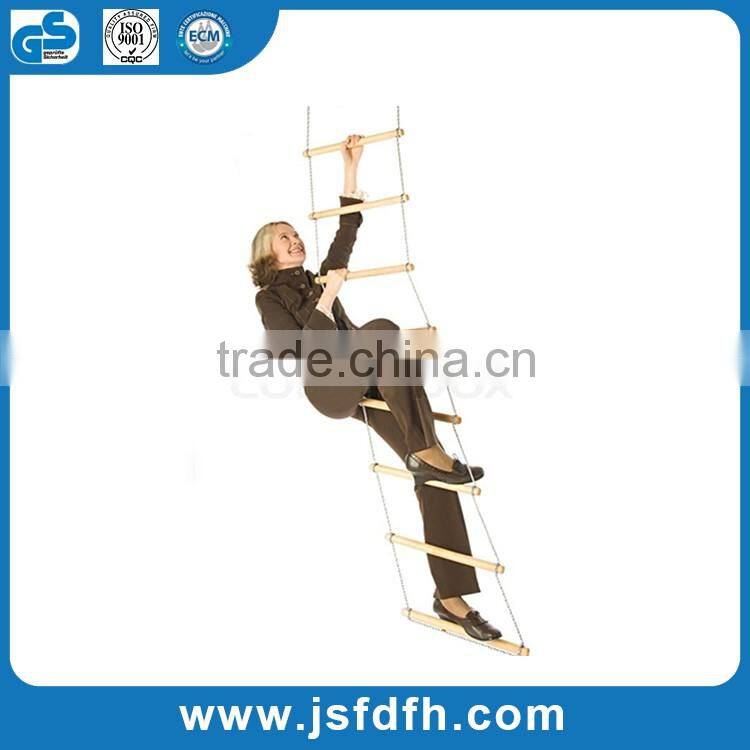 2016 Hot Sales Climb Ladder Outdoor Rope Climbing Ladder For Children