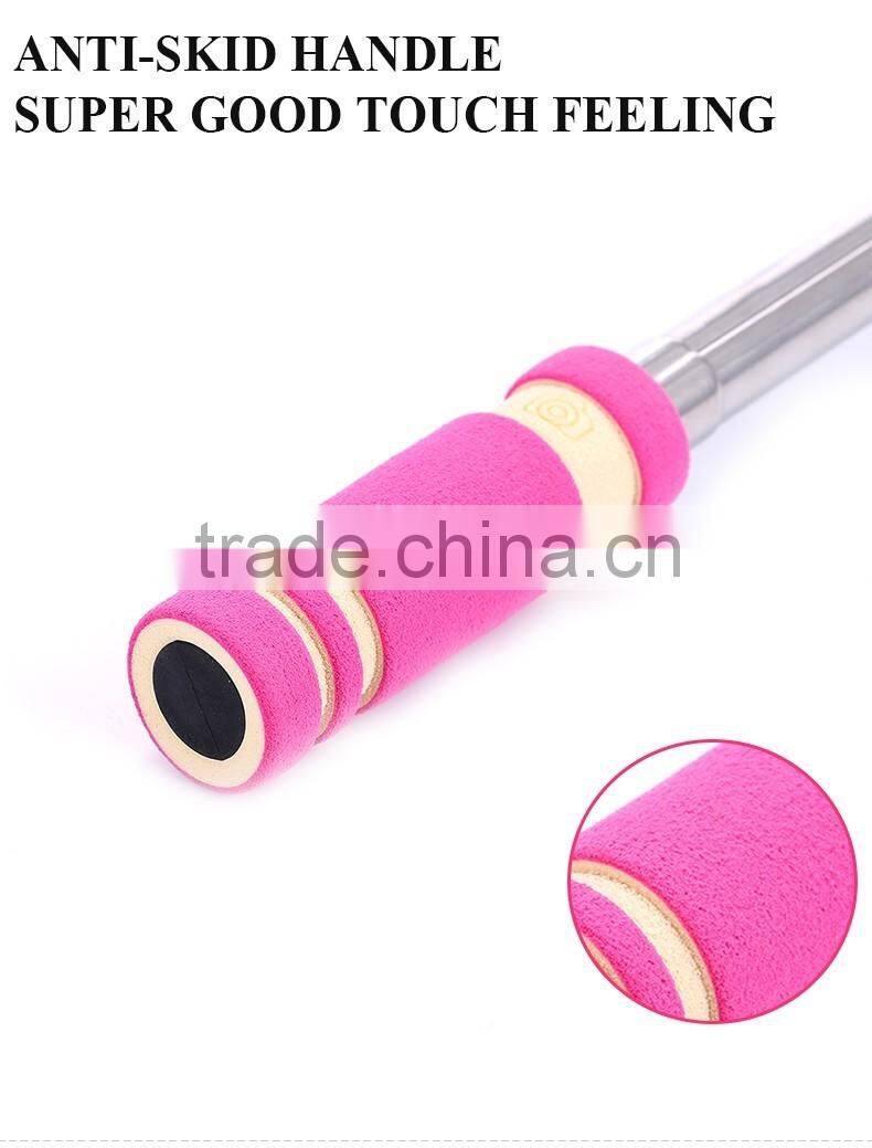 PDQ Support Mini selfie stick colorful extendable selfie stick for iPhone OEM Package support