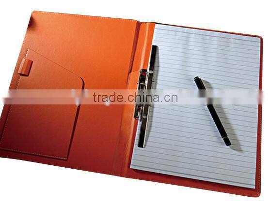 Conference A4 Document Leather File Folder for Interview conference a4 file folder