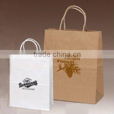 100% recycled brown craft paper bag(PB-107)