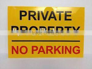 A4 pvc safety exit sign(M-CS084)